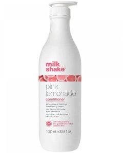 Milk Shake, Pink Lemonade, Milk Proteins, Hair Colour Conditioner, Pink, Colouring, 1000 ml