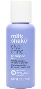 Milk Shake, Silver Shine, Șampon, For Neutralisation Of Yellow Tones, 50 ml