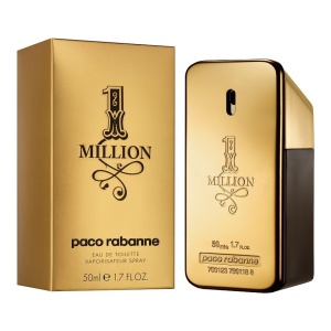 Paco Rabanne, 1 Million, Apă de toaletă, For Men, 50 ml
