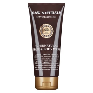 Raw Naturals, Supernatural, 100% vegan, Șampon, Conditioner & Shower Gel 3-In-1, 200 ml