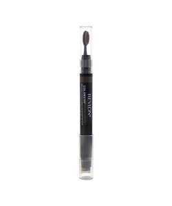 Revlon, Color Stay, Eyebrow Cream Pencil & Brush 2-In-1, 408, Medium Brown, 1.1 g