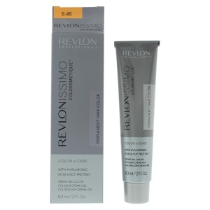 Revlon, Revlonissimo Colorsmetique, Permanent Vopsea de păr, 6.46 Dark Red Copper Blonde, 60 ml