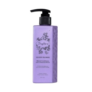 Saphira, Glossy Blonde, Balsam, Hydrating & Color Protecting, 250 ml