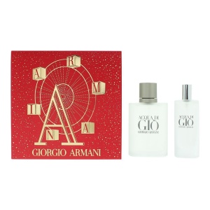Set Giorgio Armani: Acqua di Gio, Apă de toaletă, For Men, 50 ml + Acqua di Gio, Apă de toaletă, For Men, 15 ml