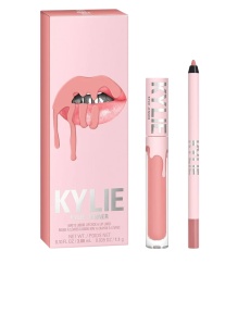 Set Kylie Cosmetics: By Kylie, Ruj lichid, 300, Kokok, 3 ml + By Kylie, Pencil, Lip Liner, Kokok, 1.1 g