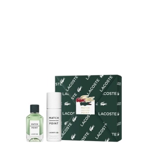 Set Lacoste: Match Point, Apă de toaletă, For Men, 100 ml + Match Point, Deodorant Spray, For Men, 150 ml