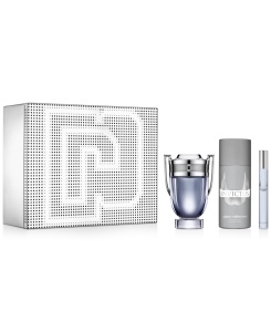 Set Paco Rabanne: Invictus, Deodorant Spray, For Men, 150 ml + Invictus, Apă de toaletă, For Men, 100 ml + Invictus, Apă de toaletă, For Men, 10 ml