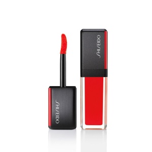 Shiseido, LacquerInk LipShine, Ruj cremă, 305, Red Flicker, 6 ml