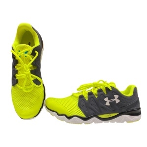 Under Armour, Micro G Optimum, Sport Shoes, Grey/Neon, For Men, 8/42.5