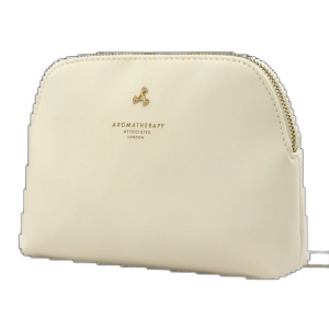 Aromatherapy Associates, Textile Makeup Bag, White