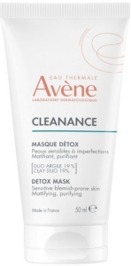 Avene, Cleanance, Cleansing & Exfoliation, Clay Mask, 50 ml