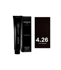 Balmain Professionnel, Couleurs Couture, Permanent Vopsea de păr, 4.26 Violet Red Brown, 60 ml