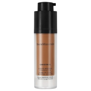 BareMinerals, Original Liquid Mineral, Luminous, Liquid Foundation, 25, Golden Dark, SPF 20, 30 ml