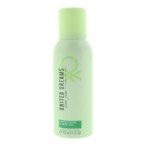 Benetton, United Dreams Live Free, Anti-Perspirant, Deodorant Spray, Unisex, 150 ml