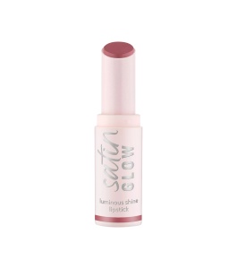Essence, Satin Glow, Luminous, Ruj cremă, 03, Rose And Shine, 3.5 g