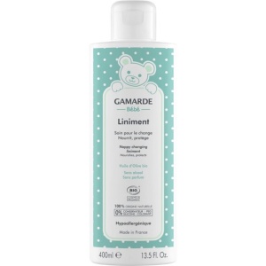Gamarde, Baby Liniment, Bio, Nourishes & Protects, Daily Diaper Changes, Lotion, 400 ml