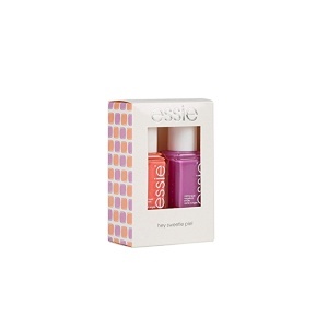 Hey Sweetie Pie! Set Essie: Nail Enamel, Vegan, Glossy Shine Finish, Ojă, 36, Splash Of Grenadine, 13.5 ml + Nail Enamel, Vegan, Glossy Shine Finish, Ojă, 74, Tart Deco, 13.5 ml