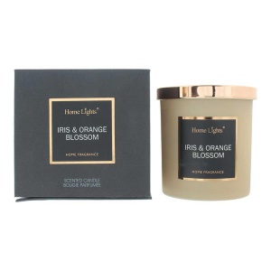 Home Lights, Iris Orange Blossom, Scented Candle, 215 g