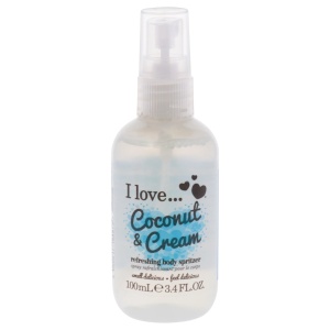I Love, Coconut & Cream, Scented Spray, For Women, 100 ml