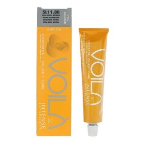 Intercosmo, Voila 3C Intense Superlight, Permanent Vopsea de păr, 11 Natural Extra Blonde, 60 ml
