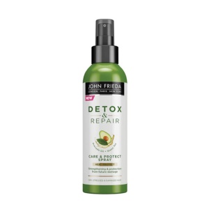 John Frieda, Detox & Repair, Avocado Oil, Spray de păr, Heat Protection, 100 ml