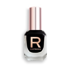 Makeup Revolution, Express, Ojă, Midnight Black, 10 ml
