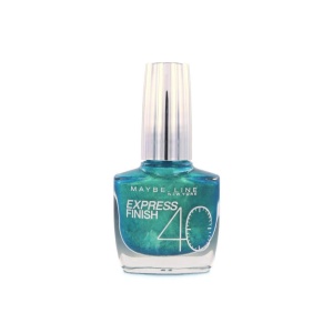 Maybelline, Express Finish 40 Seconds, Ojă, Nr. 865, Turquoise Green, 10 ml
