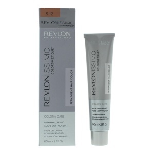 Revlon, Revlonissimo Colorsmetique, Permanent Vopsea de păr, 5.12 Light Pearly Brown, 60 ml