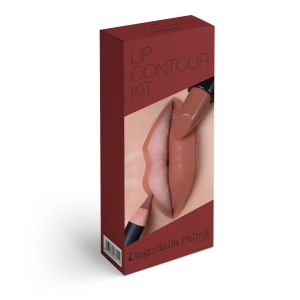 Set Diego Dalla Palma: The Lipstick, Ruj cremă, 503, Caramello, 4 g + Matita, Contour, Lip Liner, 503, Raw Sienna, 1.1 g