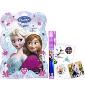 Set Disney: Frozen, Body Stickers, All Over The Body + Frozen, Cardboard Bookmark + Frozen, Apă de toaletă, For Girls, 9.5 ml