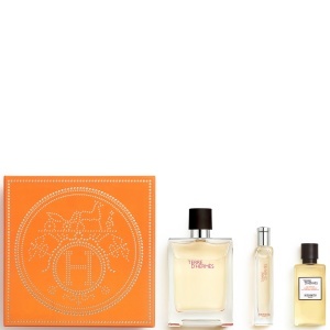 Set Hermes: Terre d'Hermes, Apă de toaletă, For Men, 100 ml + Terre d'Hermes, Apă de toaletă, For Men, 15 ml + Terre d'Hermes, Shower Gel, For All Skin Types, 40 ml