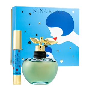 Set Nina Ricci: Luna, Apă de toaletă, For Women, 80 ml + Jumbo, Matte, Ruj cremă, Fuchsia, 2.5 g *Tester