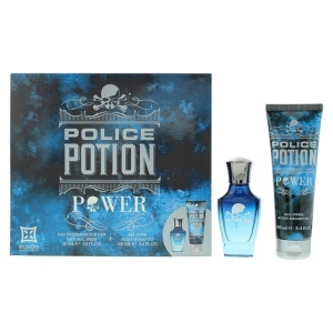 Set Police: Potion Power, Apă de parfum, For Men, 30 ml + Potion Power, Hydrating, Body Lotion, 100 ml