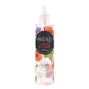 Yardley, Poppy and Violet, Scented Spray, For Women, 200 ml