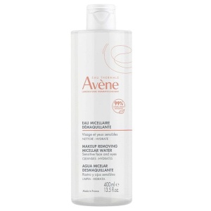 Avene, Eau Thermale, Cleanses and Removes Makeup, Micellar Water, Sensitive, 400 ml