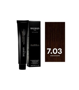 Balmain Professionnel, Couleurs Couture, Permanent Vopsea de păr, 7.03 Natural Gold Blonde, 60 ml