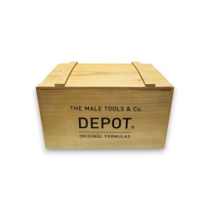 Depot, Expo, Empty Wooden Box, Light Brown, 30 x 19 x 16 cm