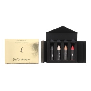 Gift Set, Yves Saint Laurent, Couture Chalks, Ruj cremă & Luciu de buze, 4.4g each, Le Rouge, Le Noir, Le Nude, Le Cuivre, 4 pcs, 17.6 g