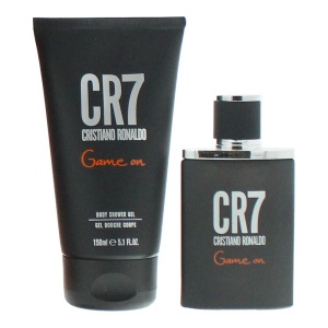 Set Cristiano Ronaldo: CR7 Game On, Apă de toaletă, For Men, 30 ml + CR7 Game On, Shower Gel, Body, 150 ml