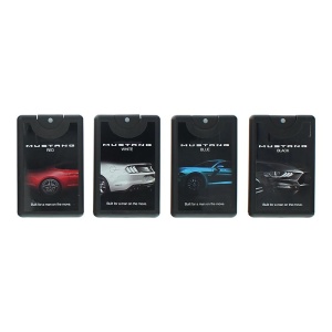 Set Ford: Mustang White, Apă de toaletă, For Men, 20 ml + Mustang Red, Apă de toaletă, For Men, 20 ml + Mustang Black, Apă de toaletă, For Men, 20 ml + Mustang Blue, Apă de toaletă, For Men, 20 ml