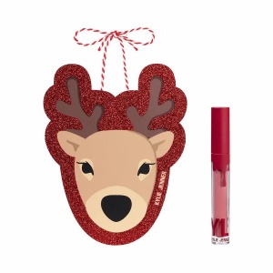 Set Kylie Cosmetics: By Kylie, Ruj lichid, 808, 5 ml + By Kylie, Gift Sticker