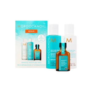 Set Moroccanoil: Repair, Paraben-Free, Șampon, For Moisturizing, 70 ml + Repair, Paraben-Free, Balsam, For Moisturizing, 70 ml + Hydration, Ulei de păr Treatment, Hydrating, 25 ml