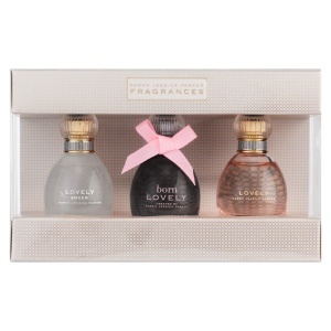 Set Sarah Jessica Parker: Lovely Sheer, Apă de parfum, For Women, 10 ml + Born Lovely, Apă de parfum, For Women, 10 ml + Lovely, Apă de parfum, For Women, 10 ml