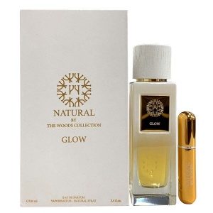 Set The Woods Collection: Glow, Apă de parfum, Unisex, 100 ml + Glow, Apă de parfum, Unisex, 5 ml