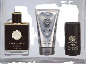 Set Vince Camuto: Terra Extreme, Apă de toaletă, For Men, 100 ml + Terra Extreme, Anti-Perspirant, Deodorant Stick, For Men, 71 g + Terra Extreme, Shower Gel & Shampoo 2-In-1, 150 ml