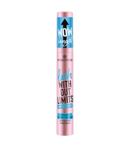 Essence, Lash Without Limits, Waterproof, Extreme Lenghtening & Volum Lashes, Mascara, 03, Black, 13 ml