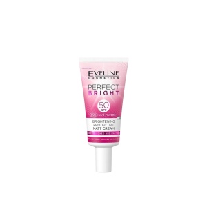 Eveline Cosmetics, Perfect Bright, Brightening, Day, Cream, For Face, SPF 50, 30 ml