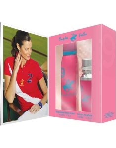 Gift Set Beverly Hills Polo Club: 1982 - Sport 9, Apă de parfum, For Women, 50 ml + 1982 - Sport 9, Anti-Perspirant, Deodorant Spray, For Women, 150 ml