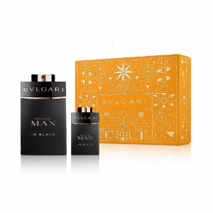 Juice Fragrance Xmas 2024 Set Bvlgari: Man In Black, Apă de parfum, For Men, 100 ml + Man In Black, Apă de parfum, For Men, 15 ml *Miniature