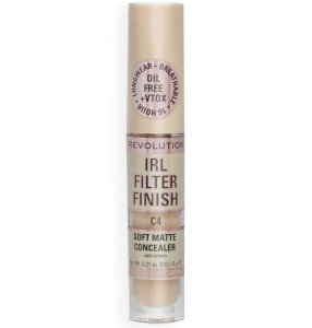 Makeup Revolution, IRL Filter Finish, Cover Dark Spots, Cream Concealer, C4, 6 g